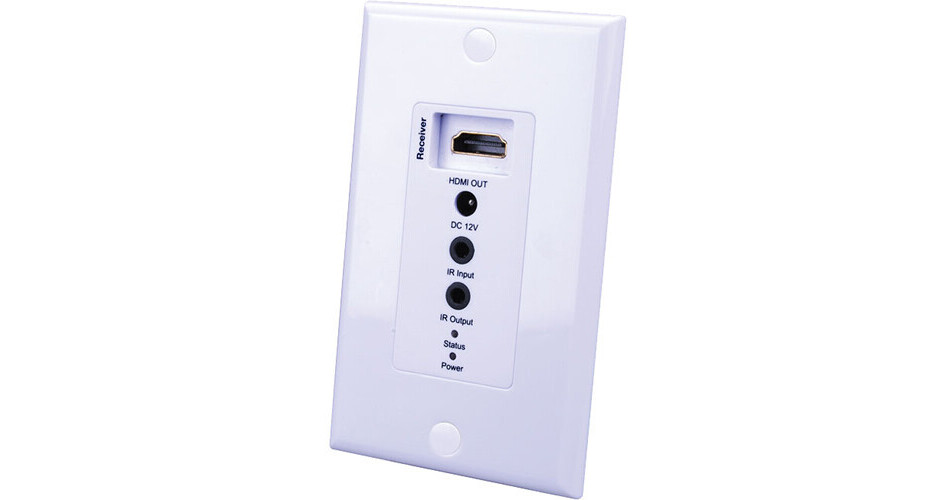 Vanco Evolution HDMI PoE Wall Plate Receiver EVWP2006RX B&H