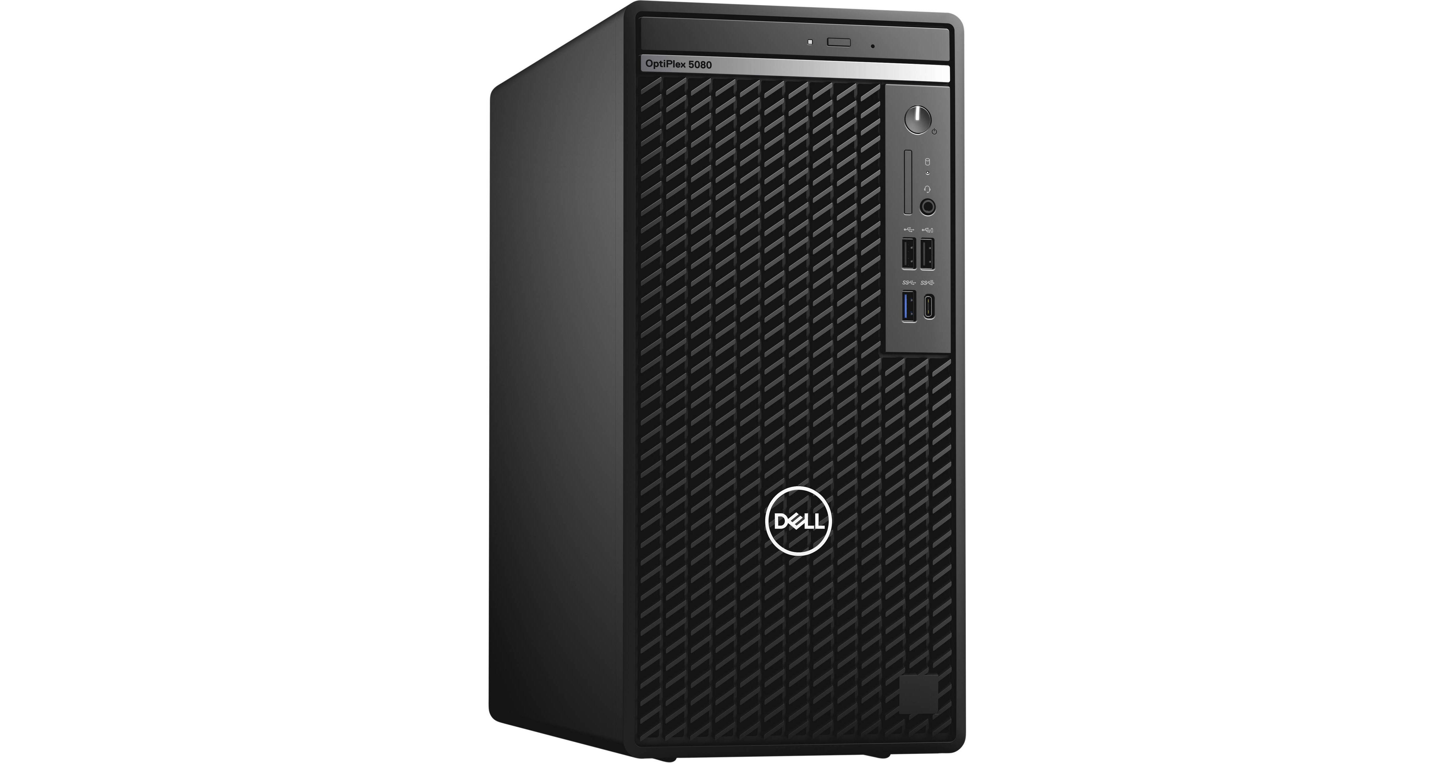 Dell OptiPlex 5080 Tower Desktop Computer 0W7VR B&H Photo Video