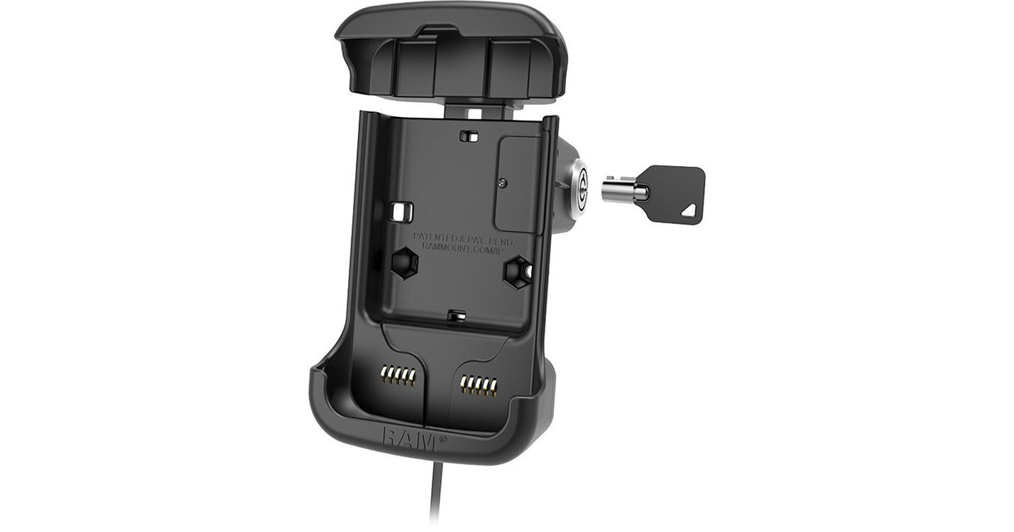 RAM MOUNTS KeyLocking FormFit Powered Cradle RAMHOLHON7KLU
