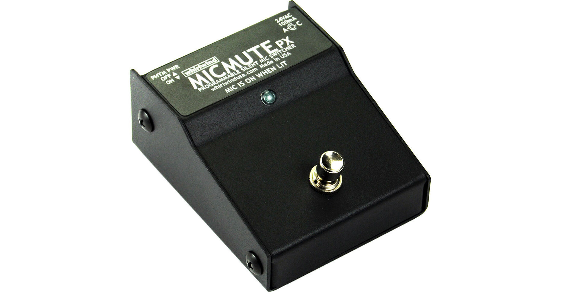 Whirlwind MicMute PX Active Muting Box with XLR MICMUTEPX B&H