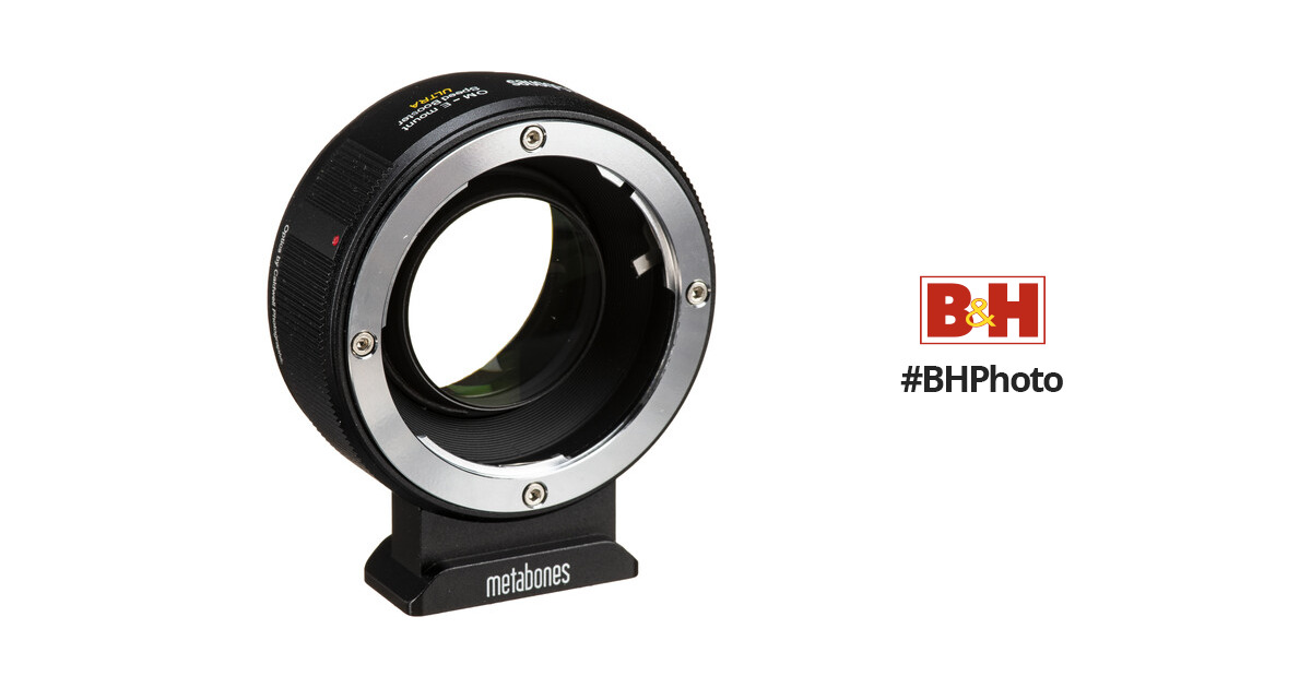 Metabones Olympus OM Lens to Sony E-Mount Camera Speed Booster ULTRA  (Version 3)