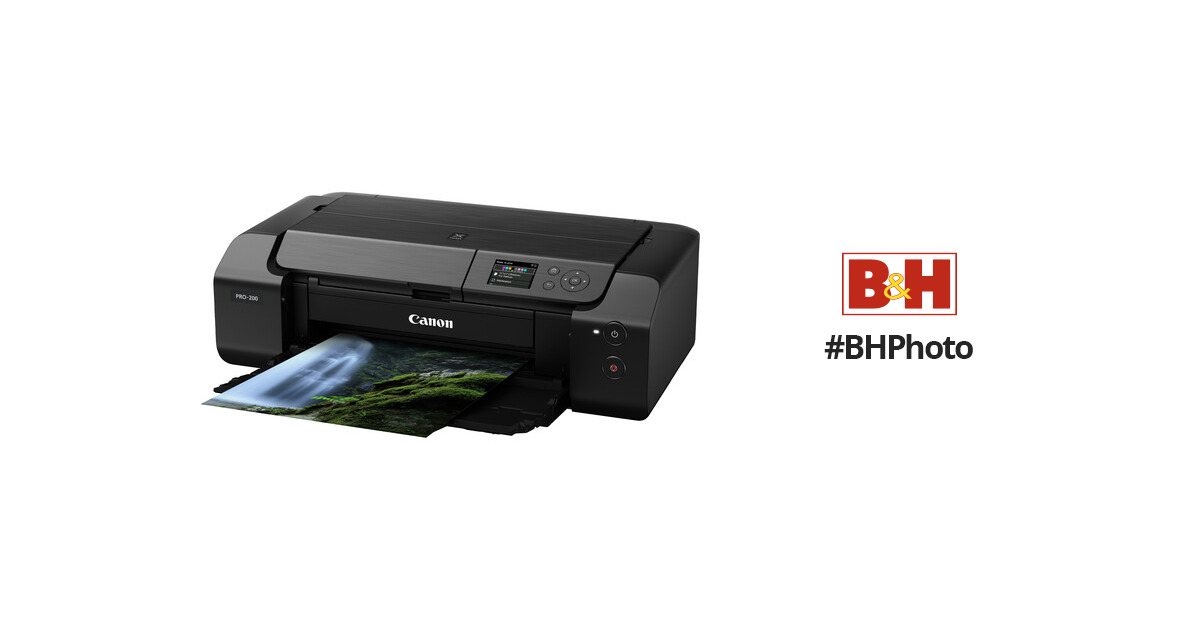 Canon PIXMA Pro 200 Professional 13 Wireless Inkjet Photo Printer