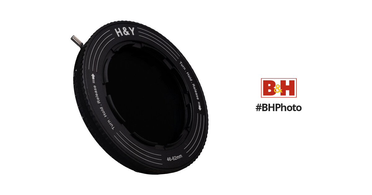 H&Y Filters RevoRing Variable ND3-ND1000 & Circular Polarizer Filter  (58-77mm)
