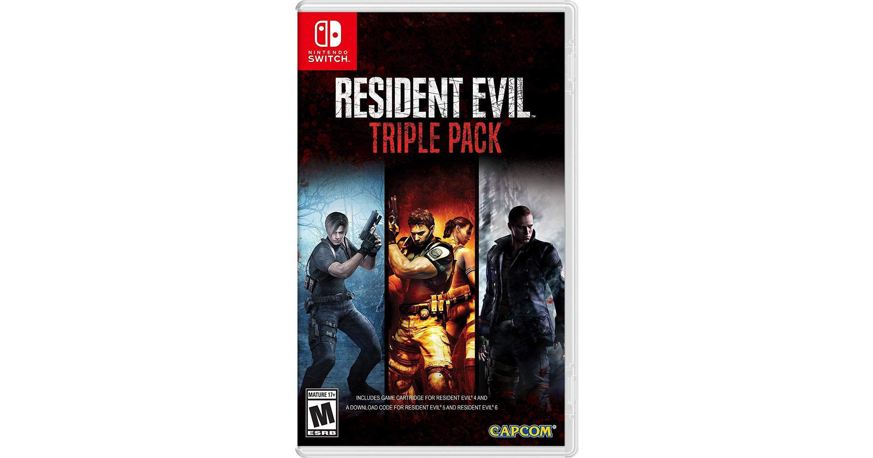  Resident Evil Triple Pack - Nintendo Switch : Capcom U S A Inc:  Everything Else