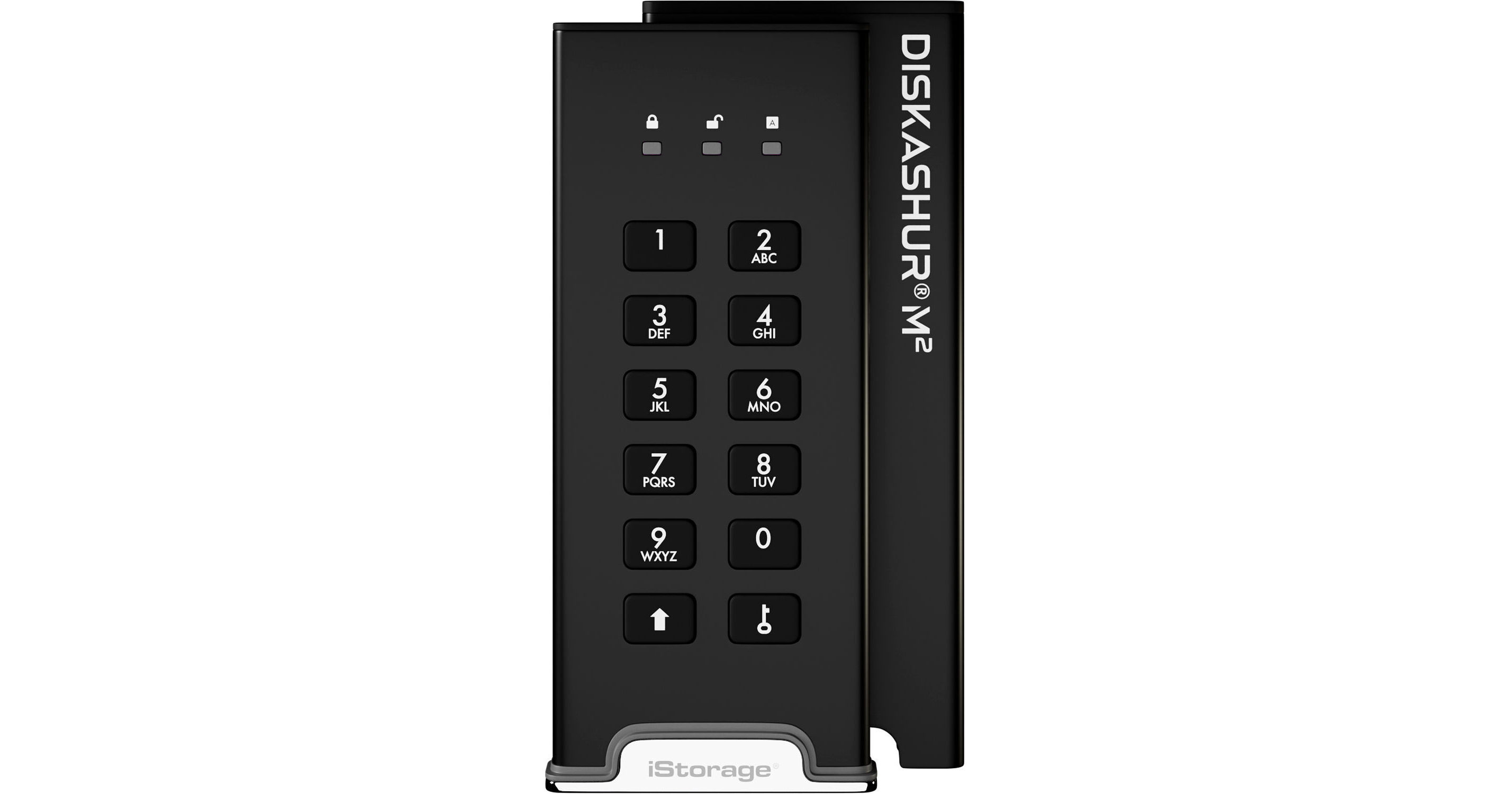 Istorage 2TB diskAshur M2 256-Bit Encrypted IS-DAM2-256-2000 B&H