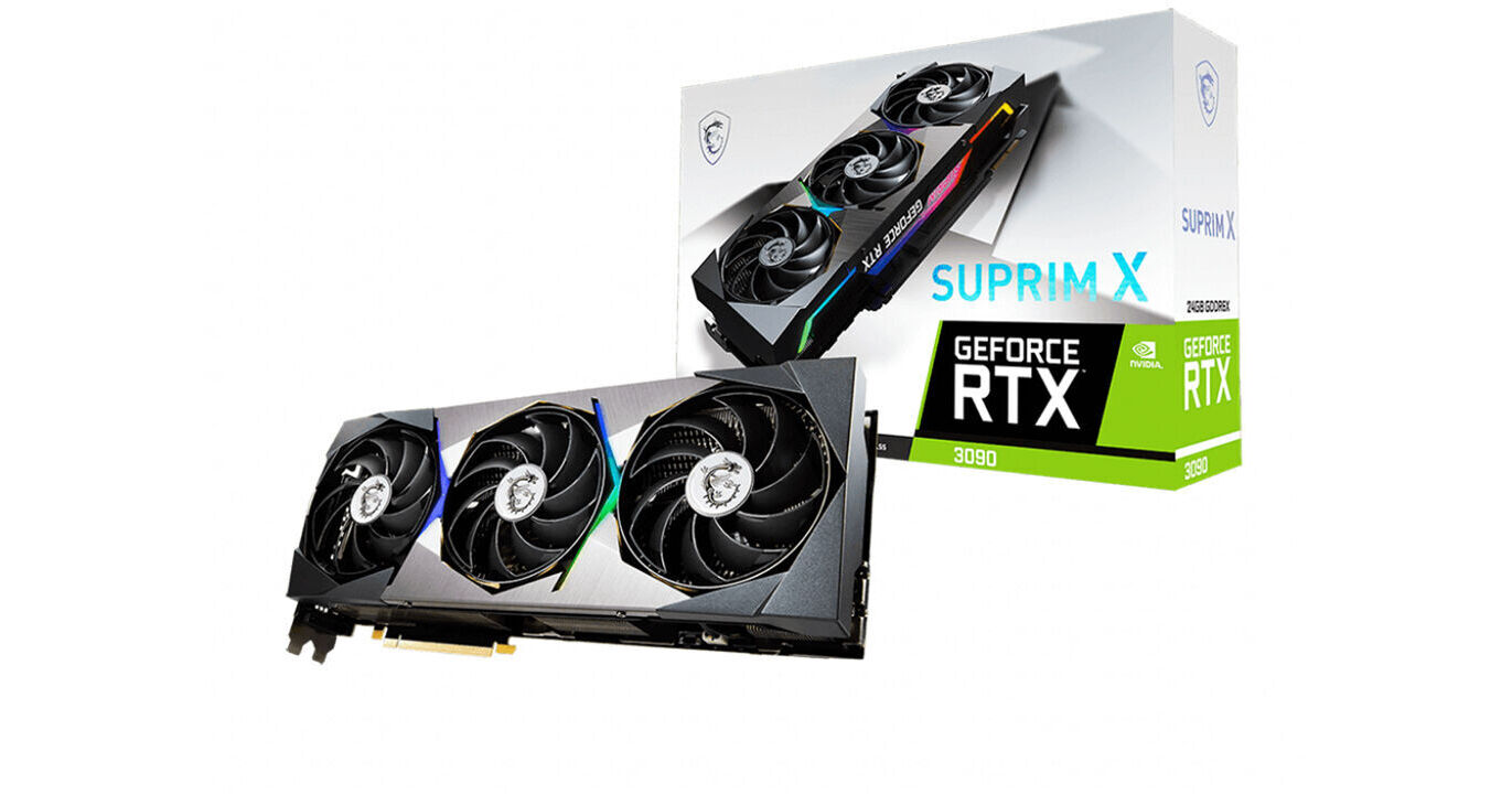 MSI GeForce RTX 3090 SUPRIMX X GEFORCE RTX 3090 SUPRIM X 24G B H