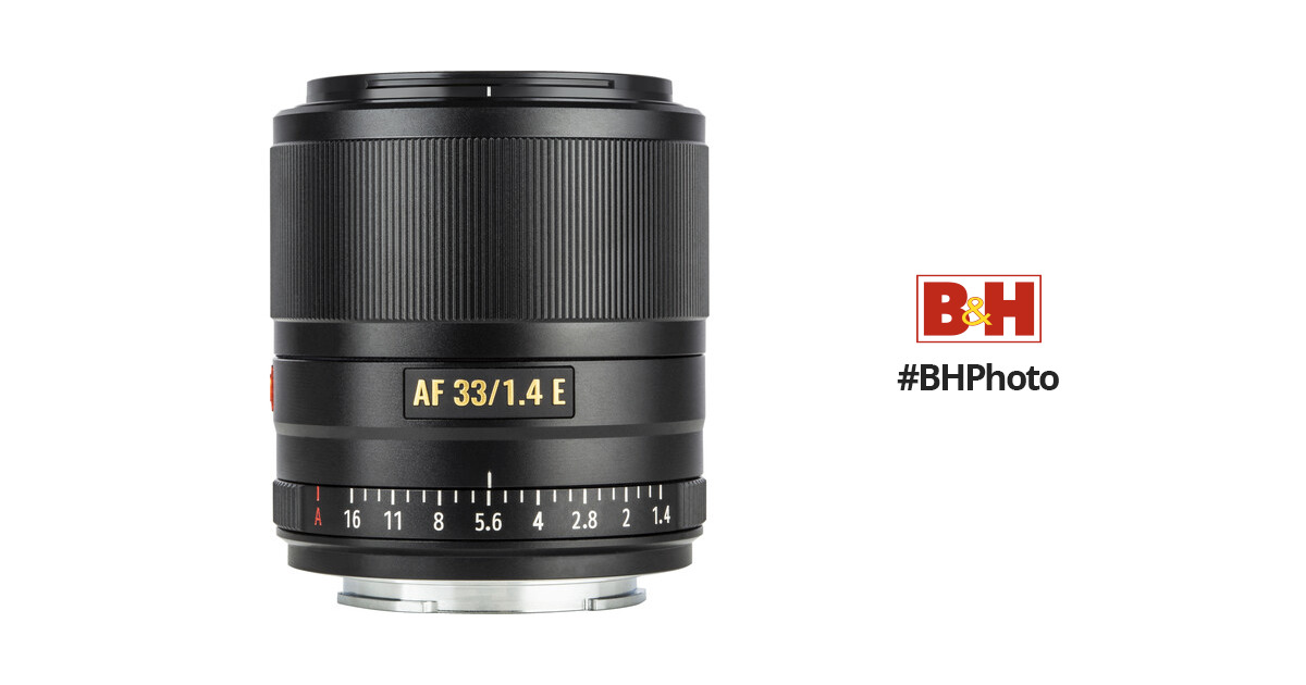 Viltrox AF 33mm f/1.4 E Lens for Sony E (Black) AF 33/1.4 E B&H