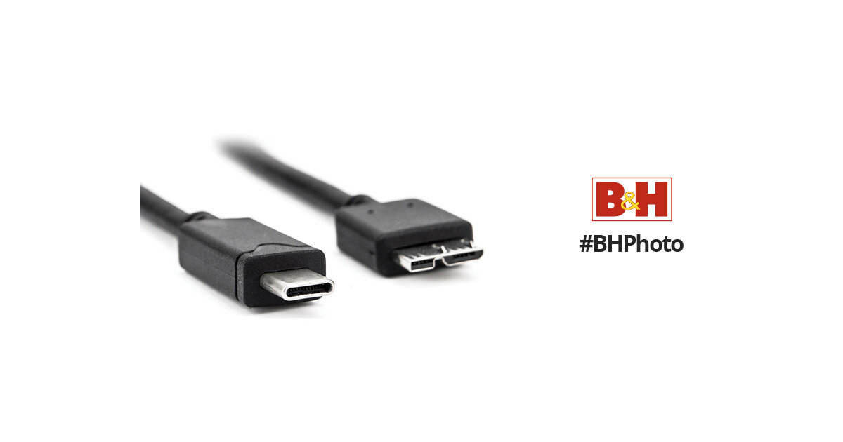 Rocstor Premium USB Type C to Micro USB Type B Cable - 3ft