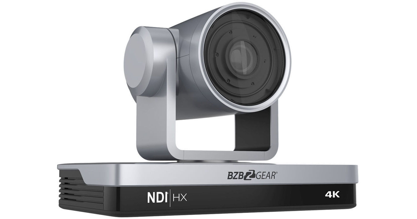 BZBGEAR 4K NDI/HDMI/USB 3.0 Live Streaming PTZ BG-4KND-12XUHP