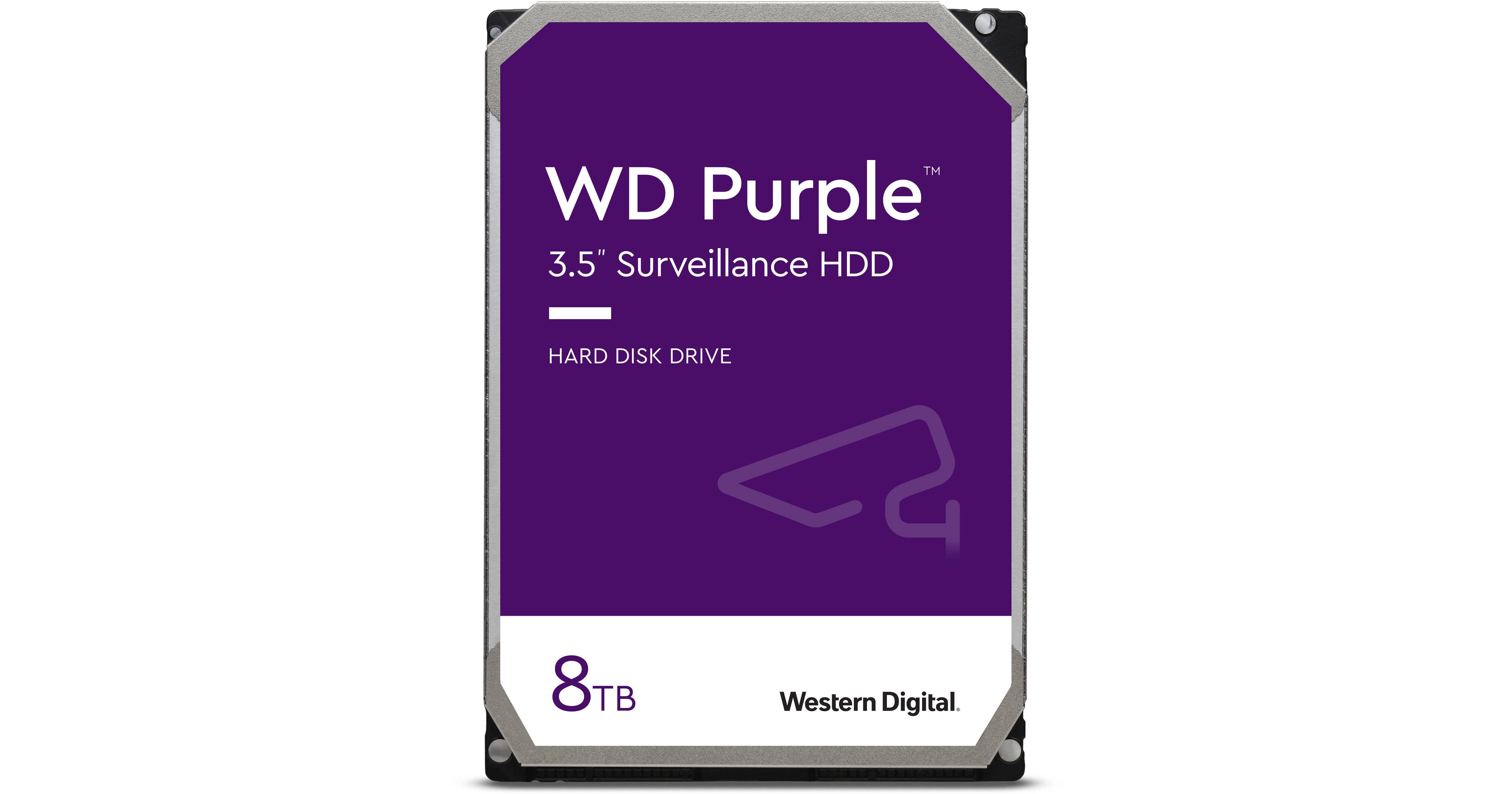 WD 8TB Purple 7200 rpm SATA III 3.5" Internal WD82PURZ