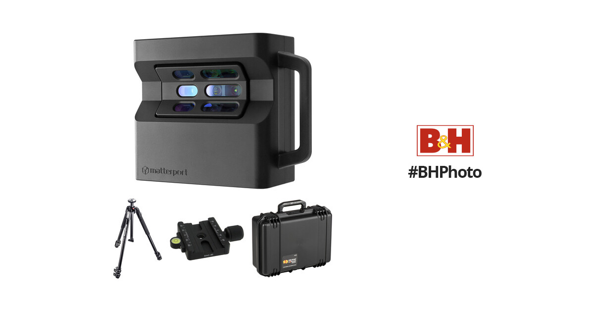 Matterport MC250 Pro2 3D Camera Kit with Manfrotto Tripod B&H