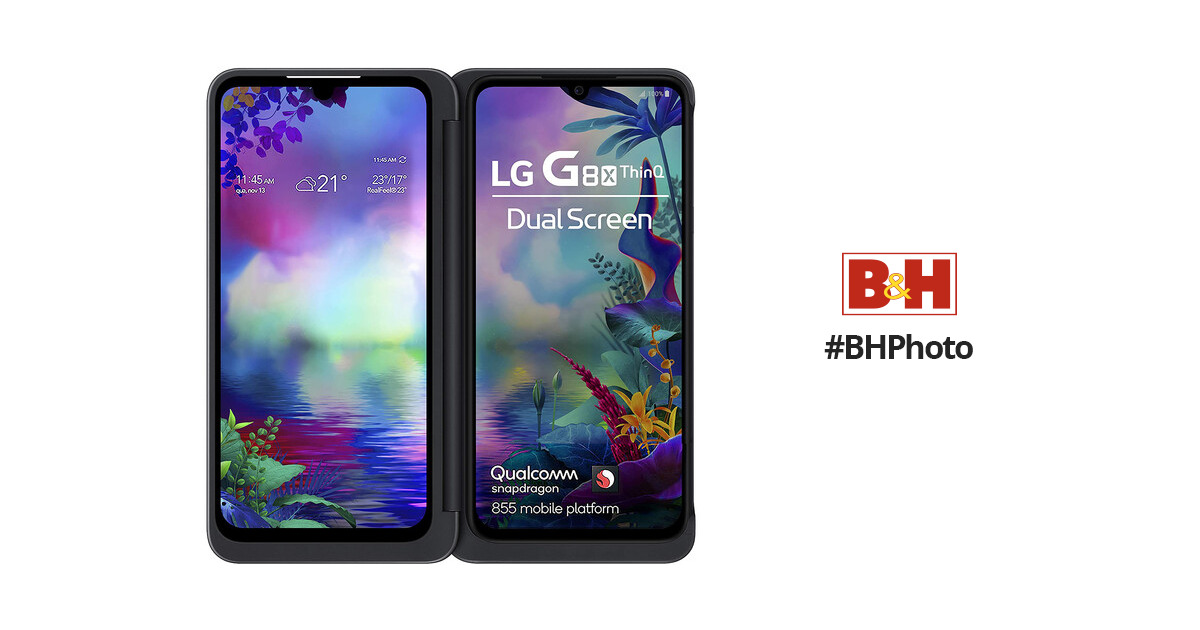 LG G8X ThinQ Dual Screen Dual SIM 128GB Smartphone LM-G850EMW