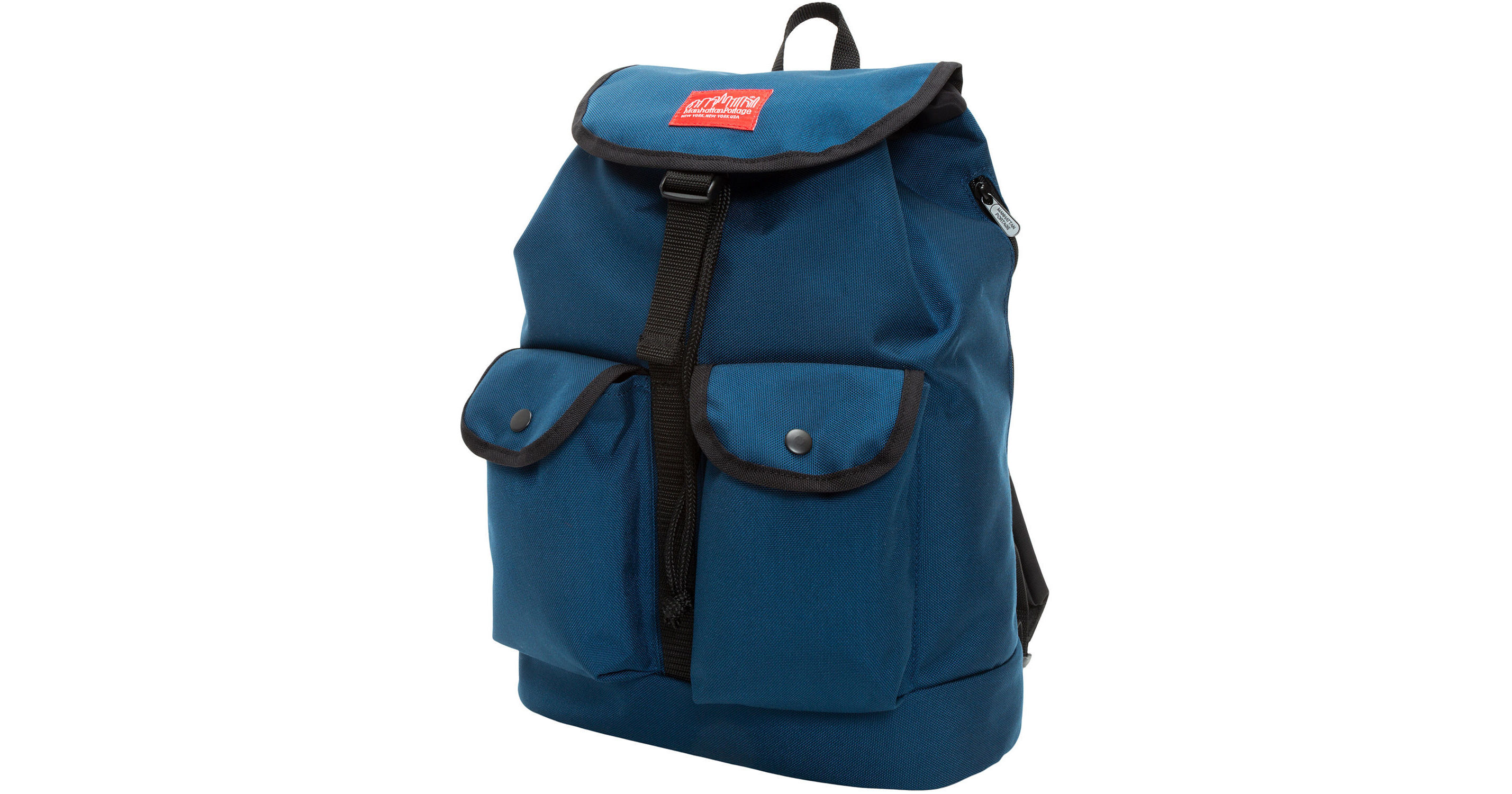 Manhattan Portage Chrystie Backpack – Navy, Convertible Tote & Backpack With Laptop Sleeve