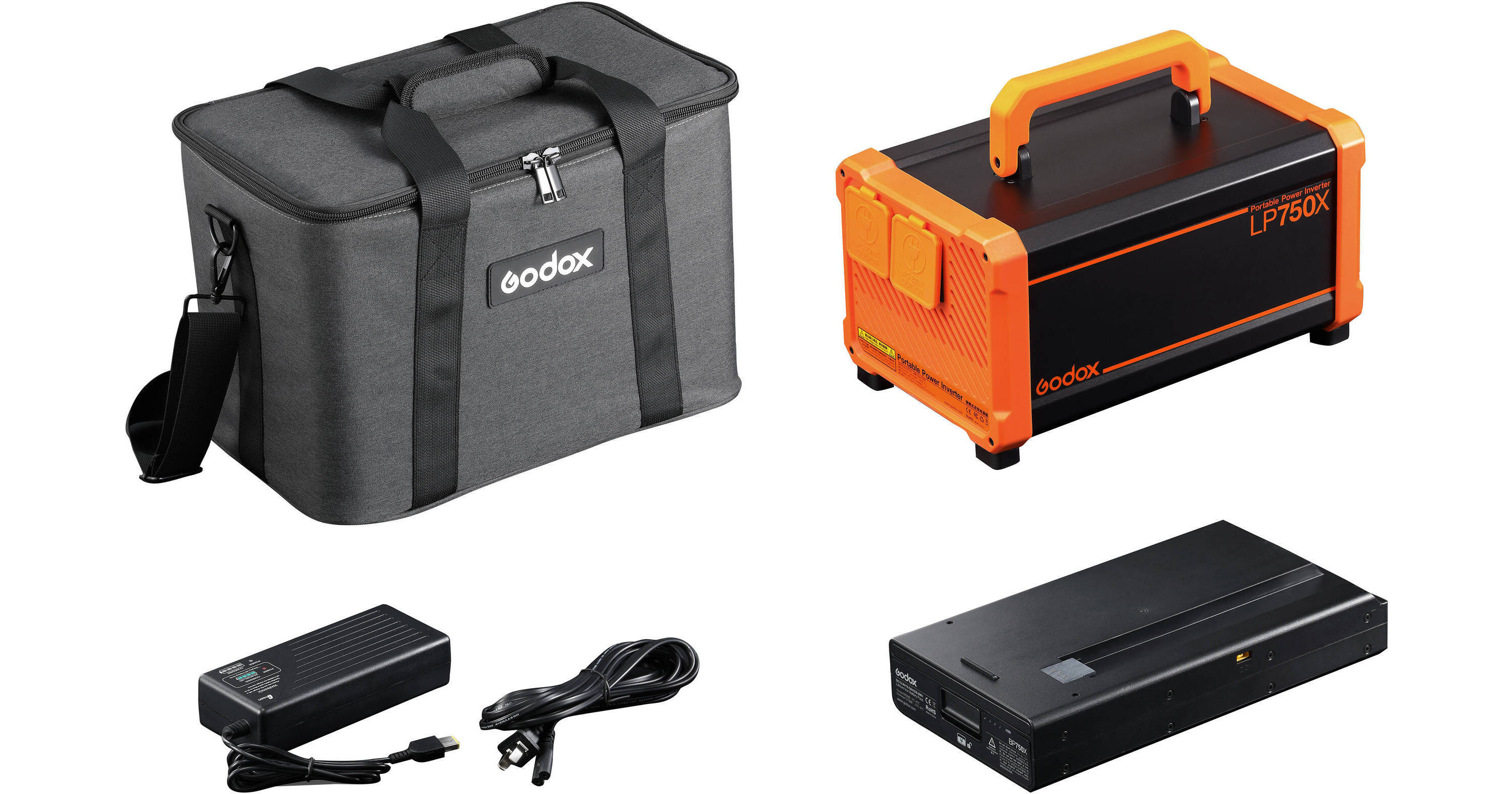 Godox LP750X Portable Power Inverter LP750X B&H Photo Video