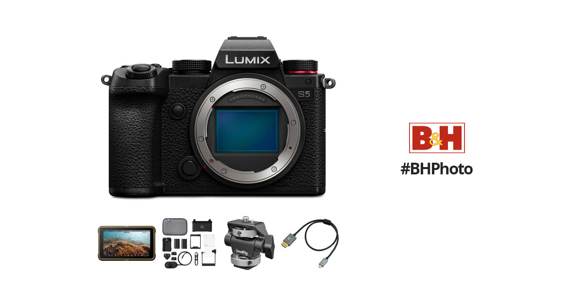Panasonic Lumix S5 II Mirrorless Full-Frame L-Mount Camera Body, Black  {24.2MP} at KEH Camera
