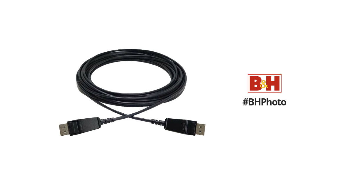 Avenview 8K DisplayPort 1.4 Male Fiber Optic Cable FO8K-DP-50-MM