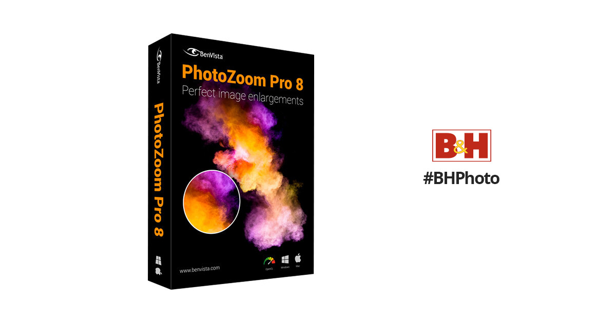 Benvista PhotoZoom Pro 8.2.0 free instal