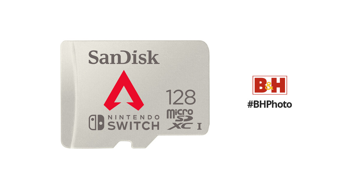 Carte Micro SD SANDISK Nintendo Switch Apex Legends 128Go