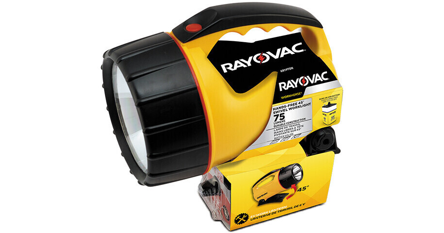 Rayovac Workhorse fluorescent twin tube lantern - electronics - by