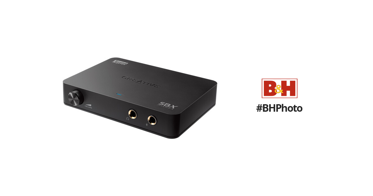 Creative Labs Blaster X-Fi HD USB Soundcard 70SB124000001
