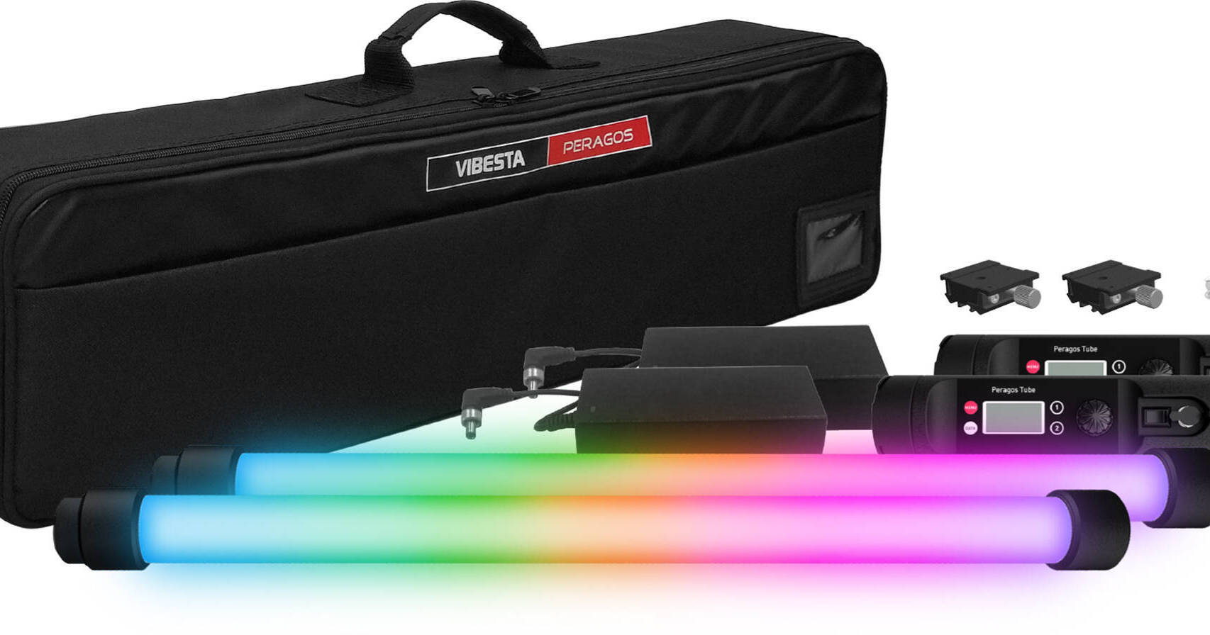 Vibesta Peragos 60C Pixel Multi-Color RGBW LED Tube 2-Light Kit