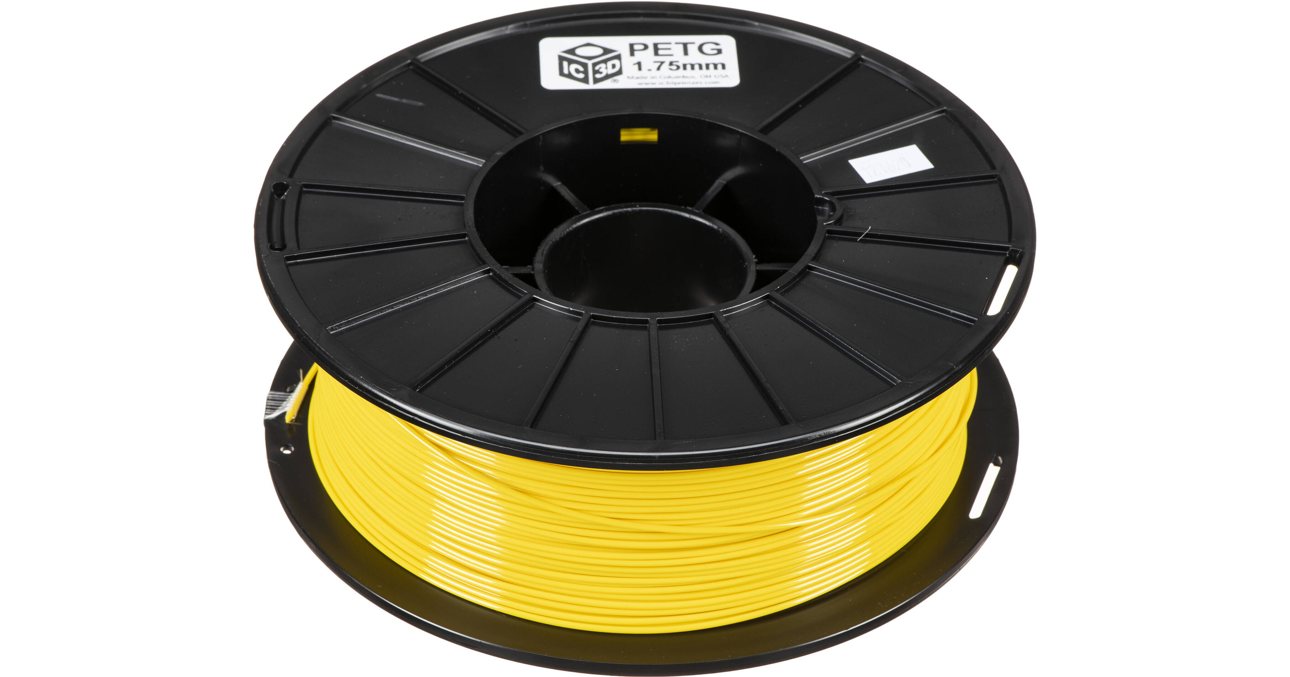 IC3D Industries 1.75mm PETG Filament (1kg, Yellow)