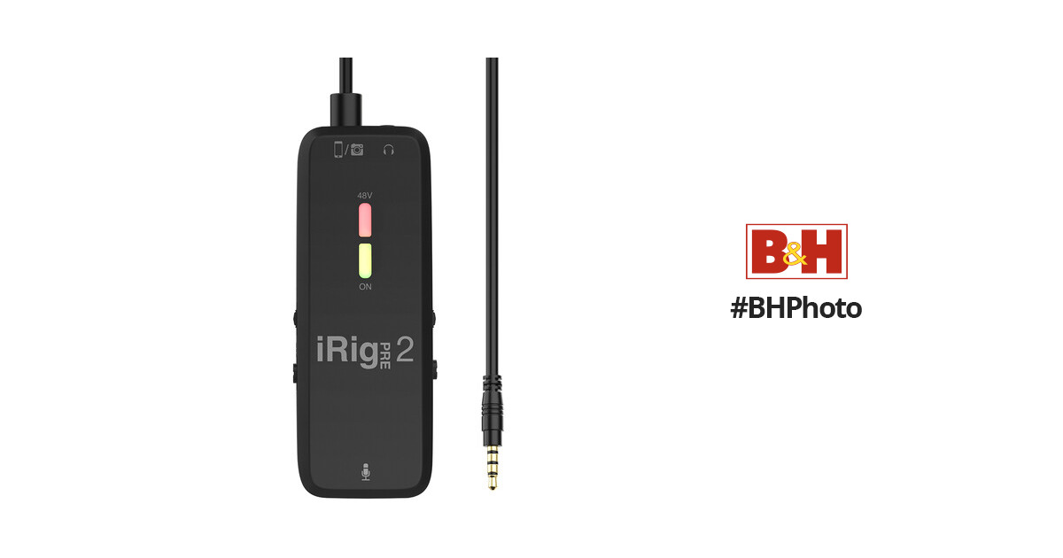 Préamplificateur micro pour mobiles IK Multimedia IRIG PRE2