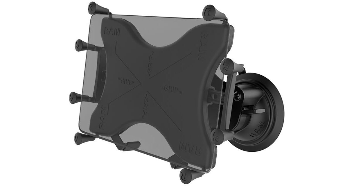RAM X-Grip with RAM Twist-Lock Dual Suction for 9
