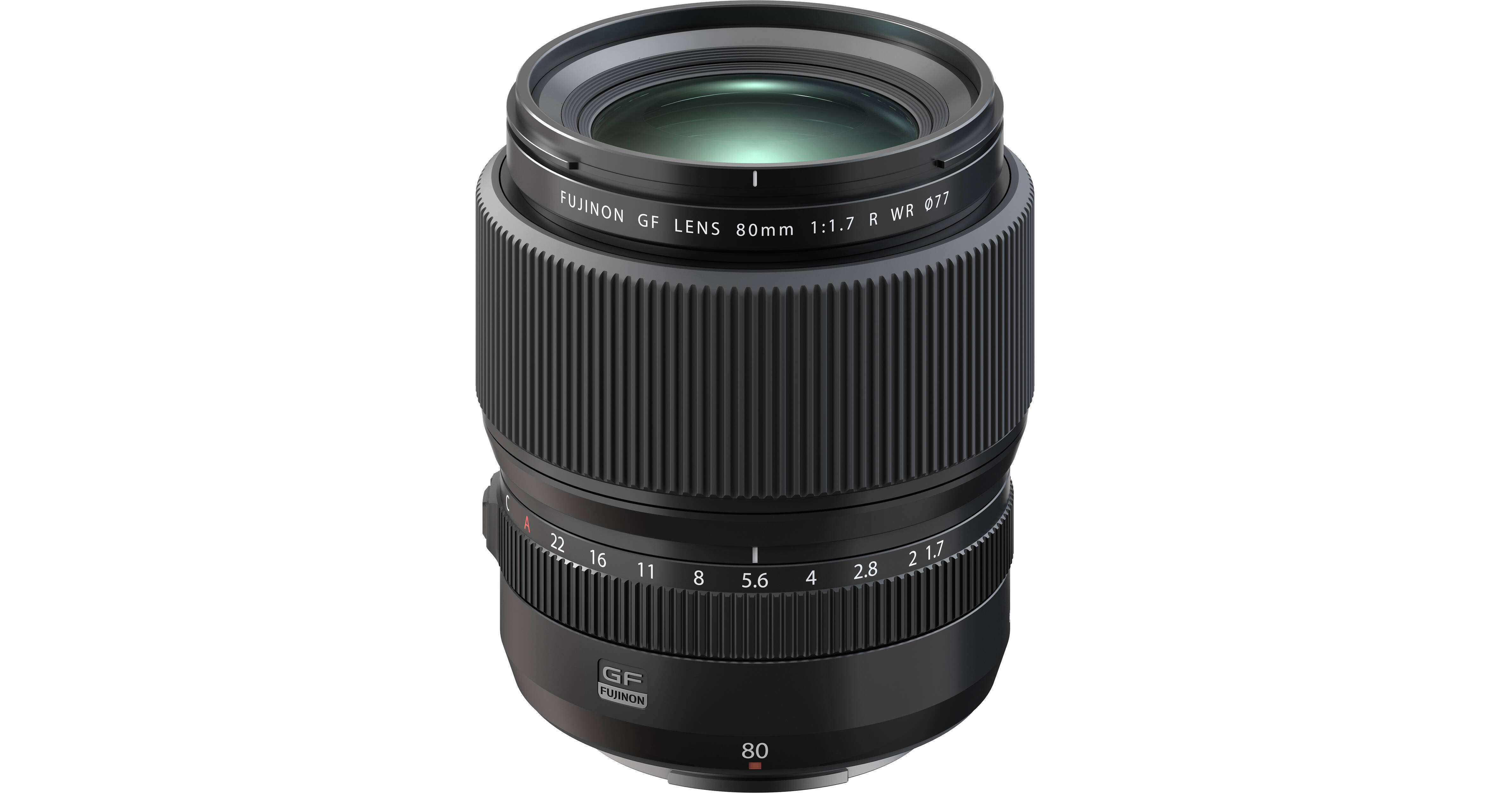 FUJIFILM GF 80mm f/1.7 R WR Lens (FUJIFILM G)