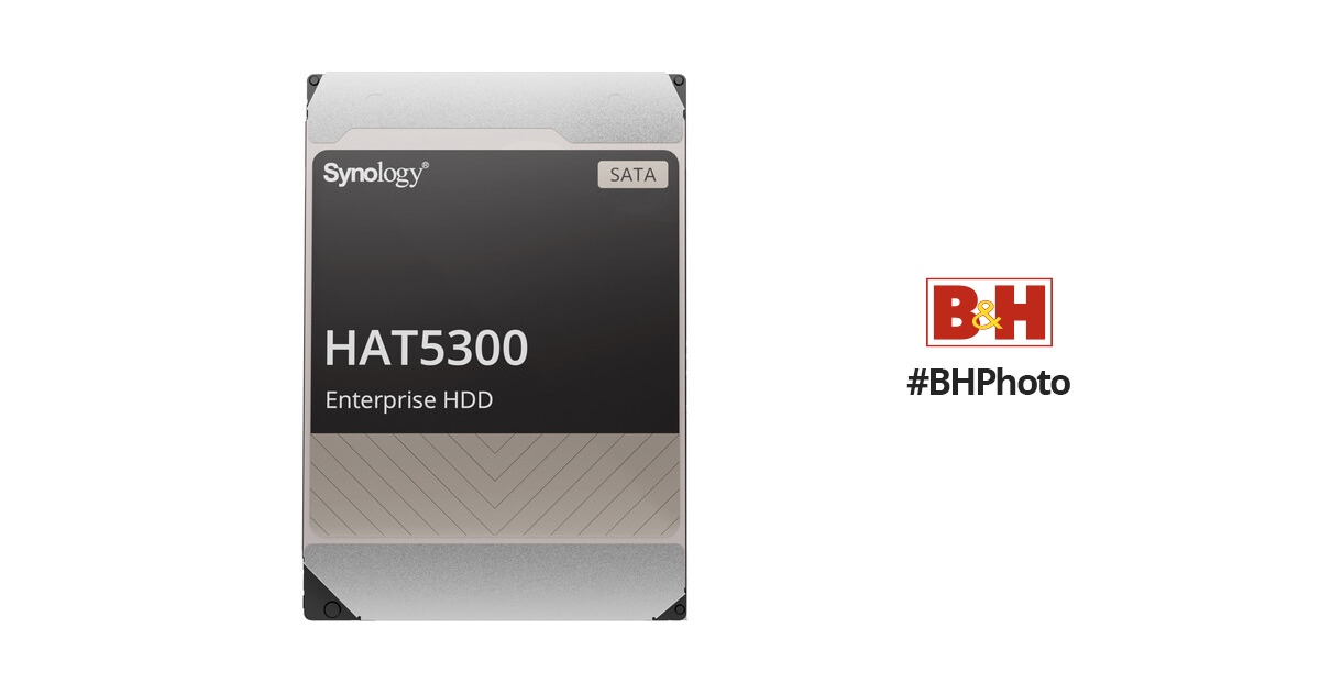 Synology HAT5300 - hard drive - 12 TB - SATA 6Gb/s - HAT5300-12T - Internal  Hard Drives - CDW.ca