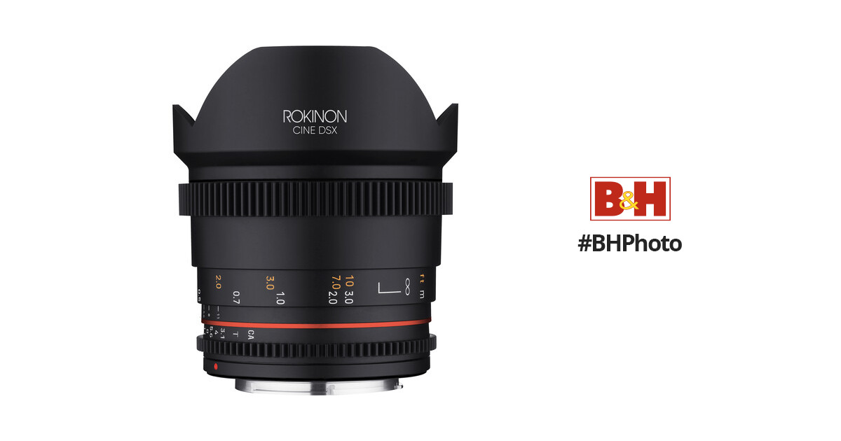 Rokinon 14mm T3.1 DSX Ultra Wide-Angle Cine Lens DSX14-C B&H