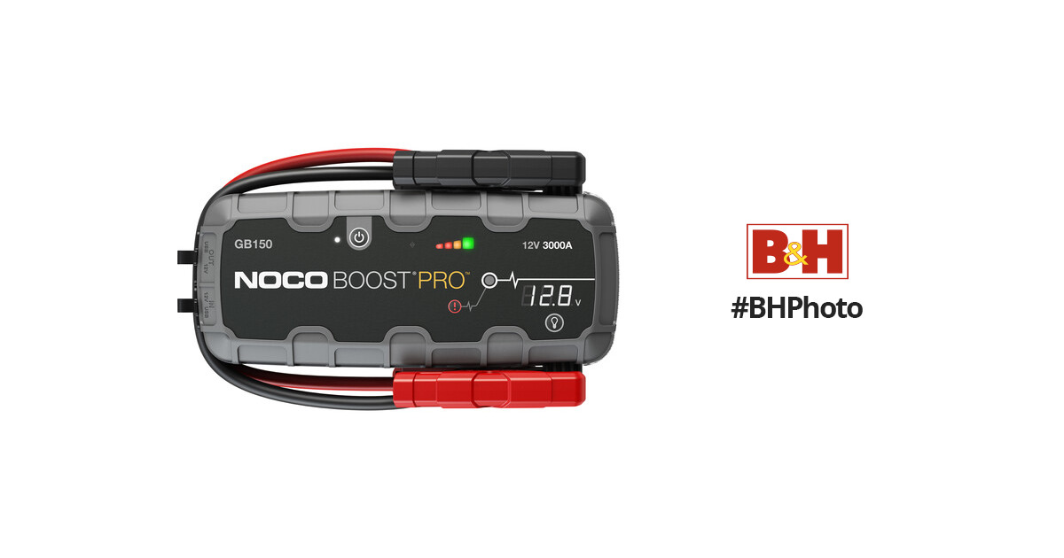 NOCO Genius Boost 3000 Amp UltraSafe Jump Starter & Power GB150