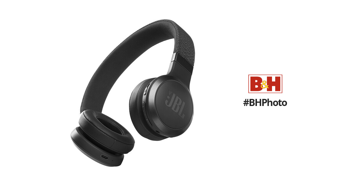 JBL Live 460NC Wireless On-Ear Noise Canceling Headphones