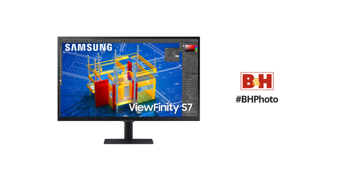 27” ViewFinity S70A 4K UHD High Resolution Monitor - LS27A700NWNXZA