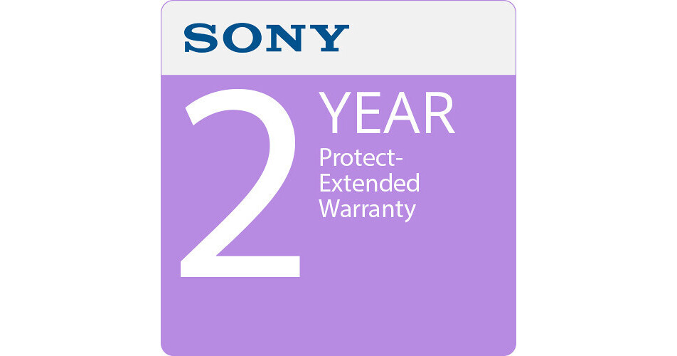 Sony Protect Extended Warranty for Photo/Video Cameras