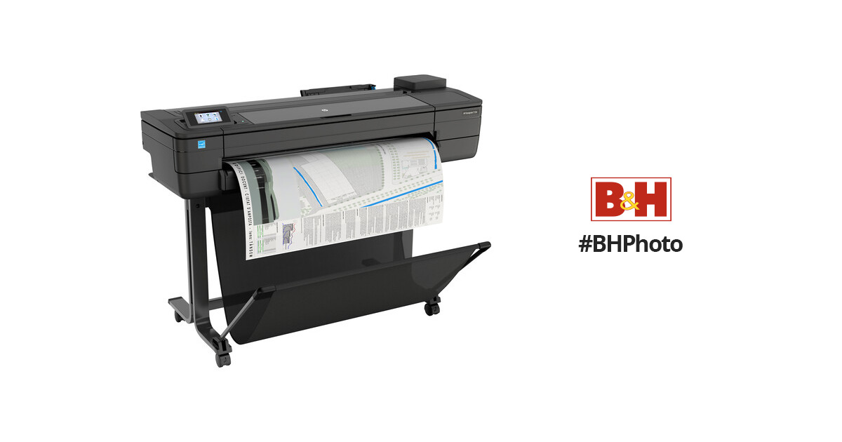 HP DesignJet T730 36" Wireless Plotter Printer F9A29D#B1K