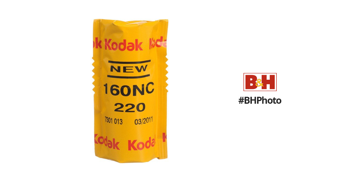Kodak Portra-160NC 220 Professional Color Print Film (ISO-160)