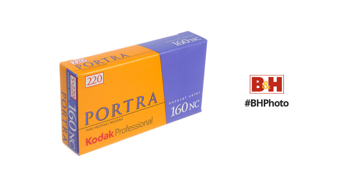 Kodak Portra 160NC 220 Color Print Film (ISO-160) - Pro 1758952