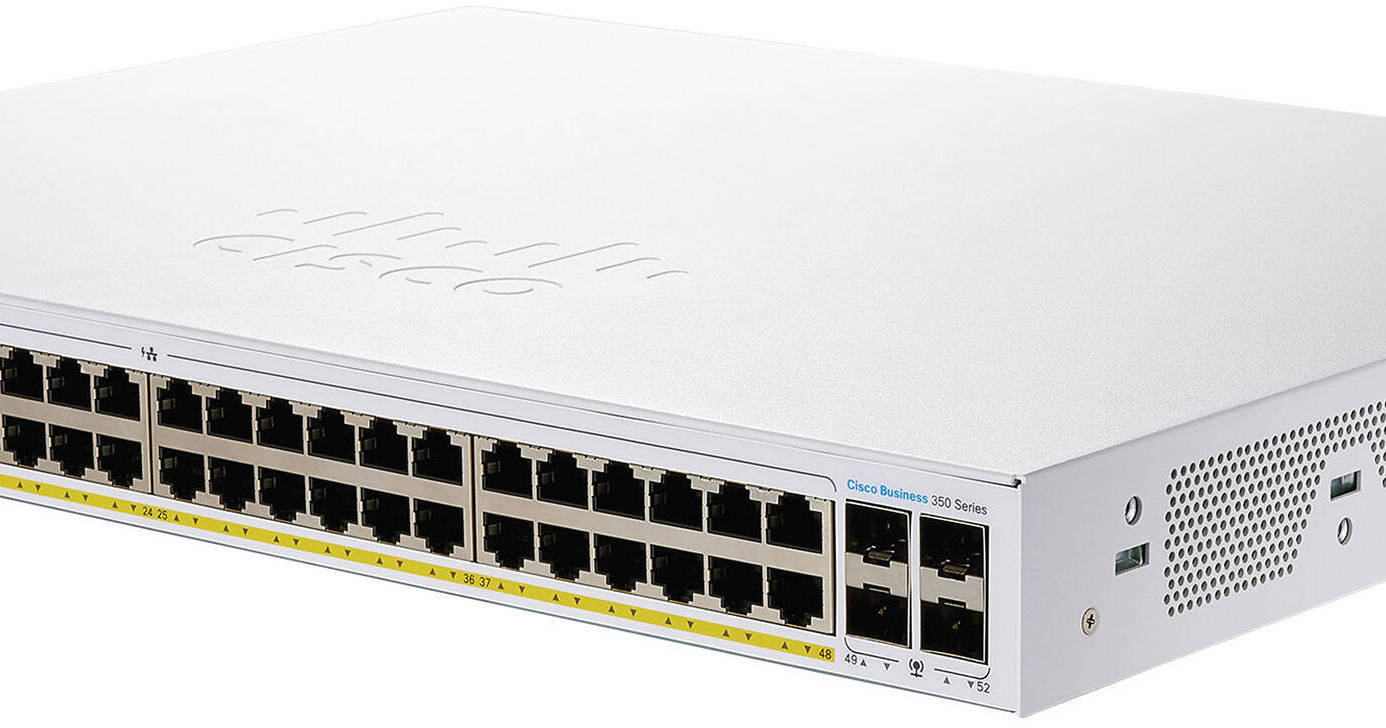 Cisco Business CBS350-48P-4X 48-Port Gigabit CBS350-48P-4X-NA