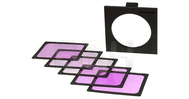 LEE Filters Magenta Color Compensating Polyester Filter Set