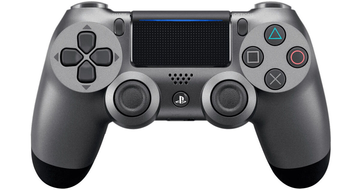 HYPERKIN DualShock 4 Wireless Controller (Steel Black) M07069SB