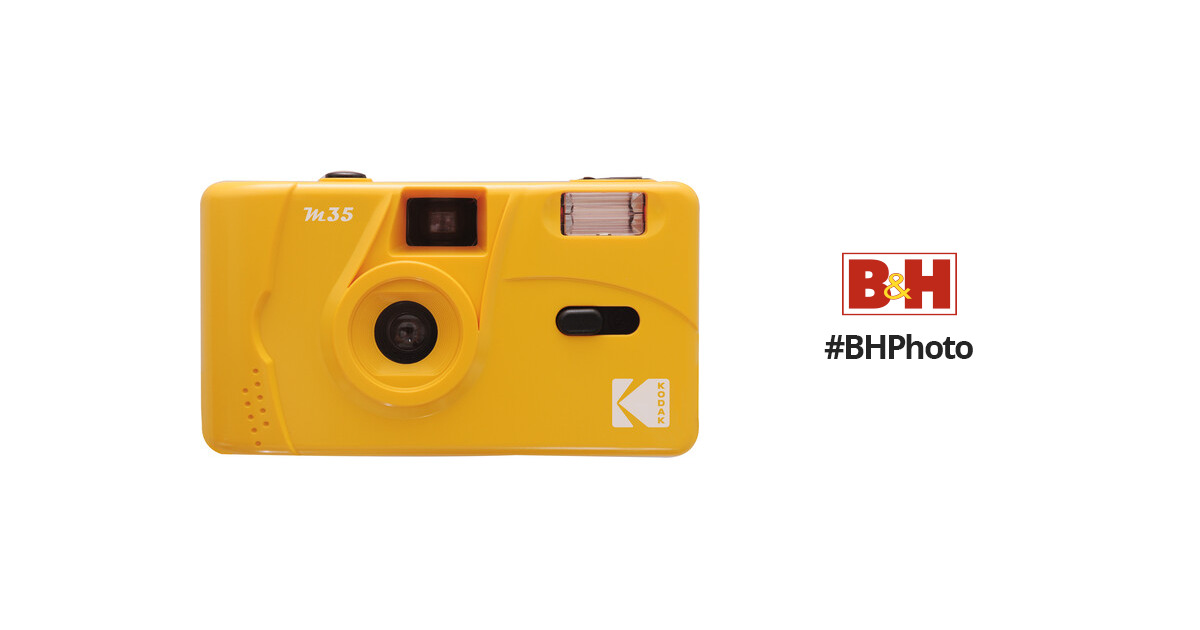 Kodak M35 Film Camera with Flash (Yellow) DA00233 B&H Photo Video