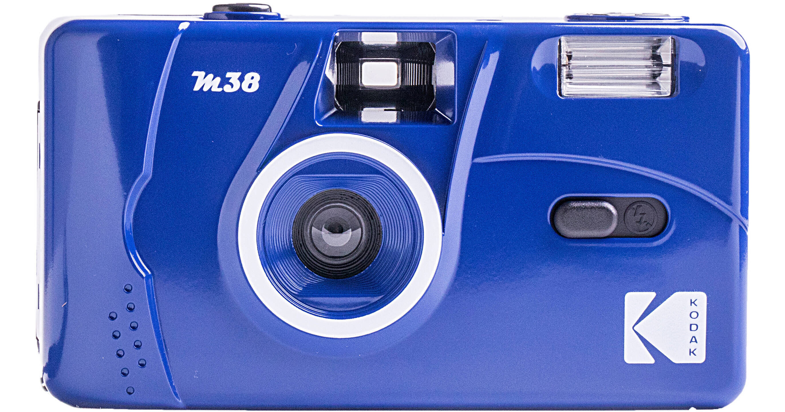 Kodak M38 35mm Film Camera with Flash (Classic Blue
