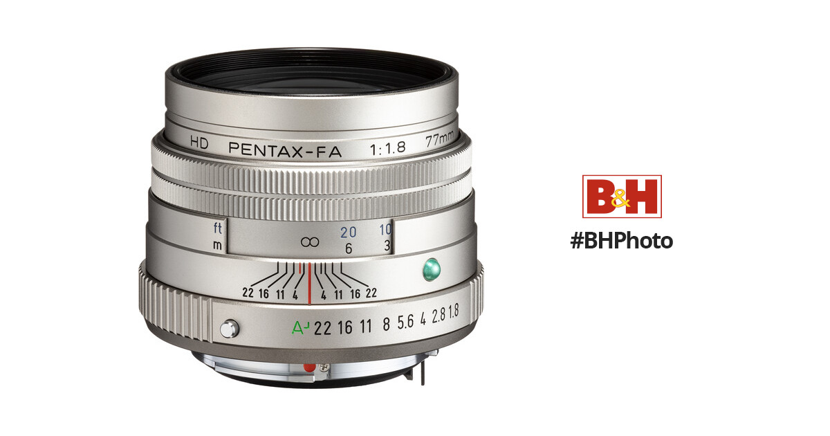Pentax HD Pentax-FA 77mm f/1.8 Limited (Silver)