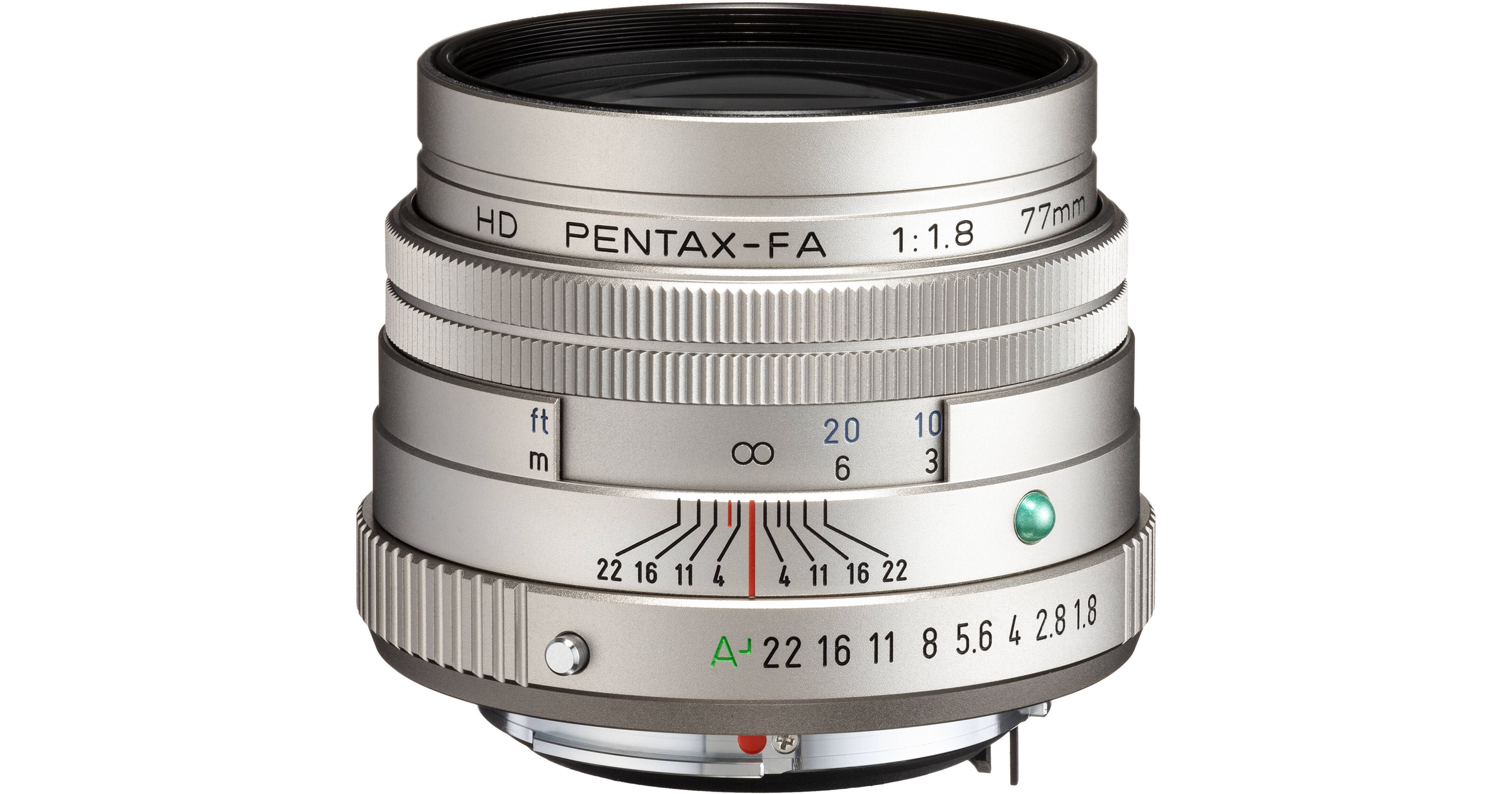 Pentax HD Pentax-FA 77mm Limited B&H (Silver) 27890 f/1.8 Photo