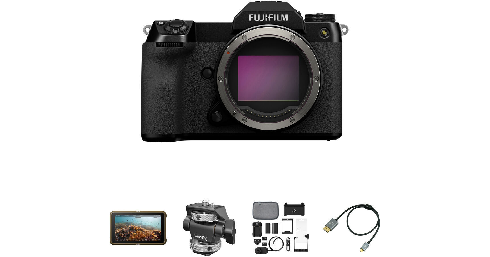 FUJIFILM GFX-100S Medium Format Mirrorless Camera Raw Recording