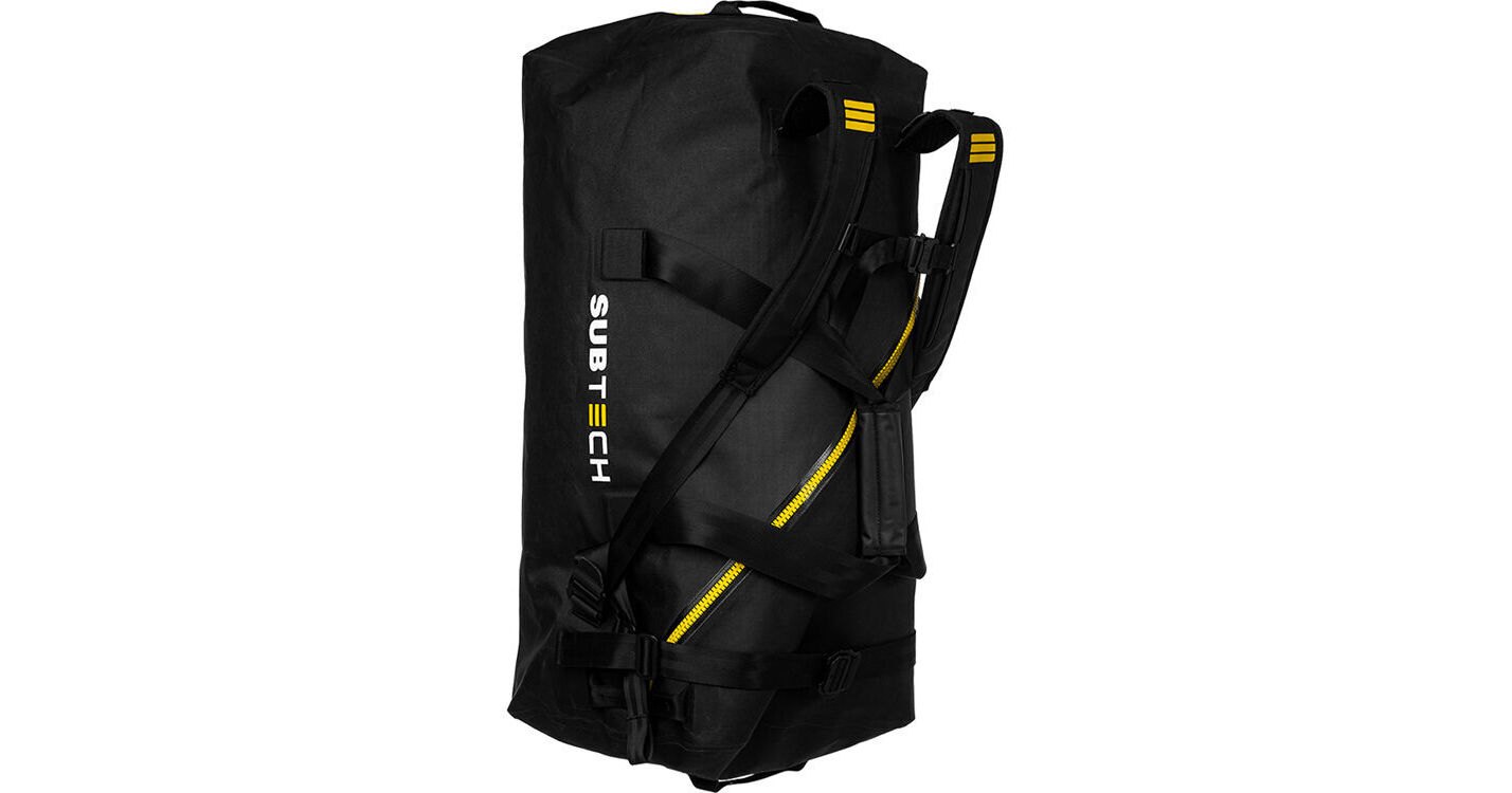 SUBTECH Pro Drybag (Black/Yellow, 100L)