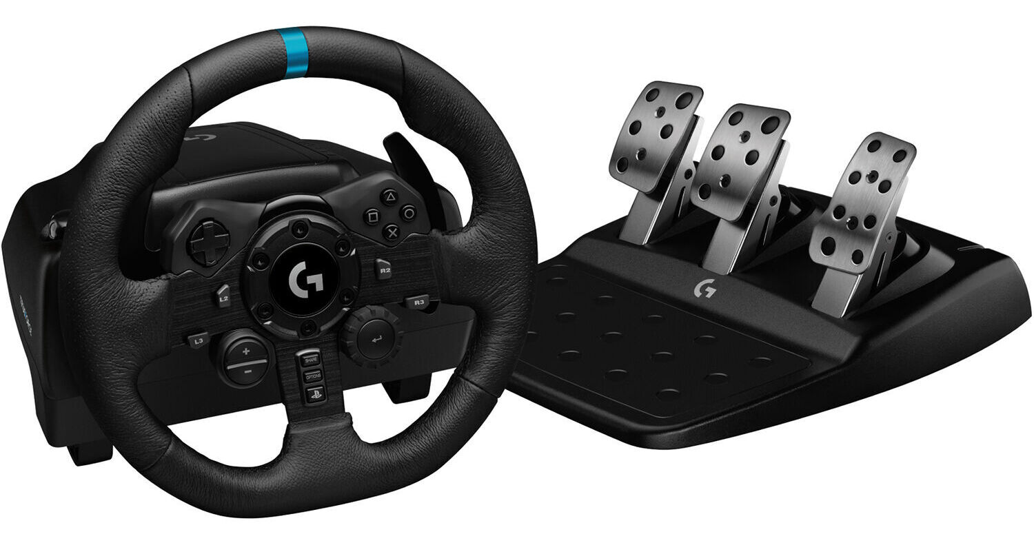 Logitech G923 Gaming Steering Wheel and Pedals Racing Driving