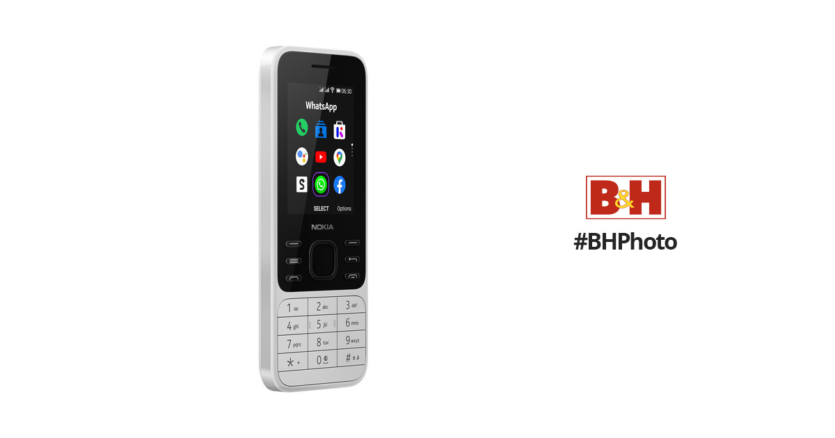 Nokia 6300 4G TA-1324 4GB GSM Unlocked Dual Sim Phone - Light Charcoal 