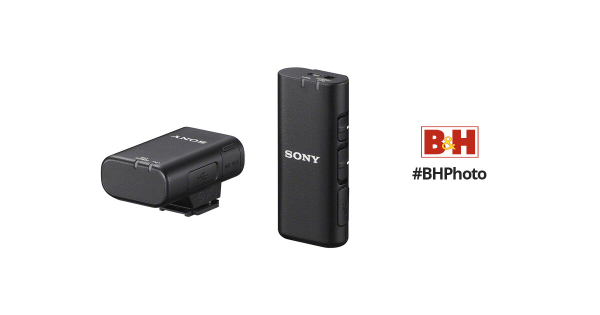 Sony ECM-W2BT Camera-Mount Digital Bluetooth Wireless ECM-W2BT